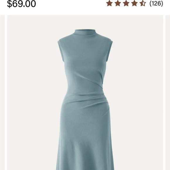 OGL Dresses & Skirts - OGL Sleeveless Blue Midi Dress